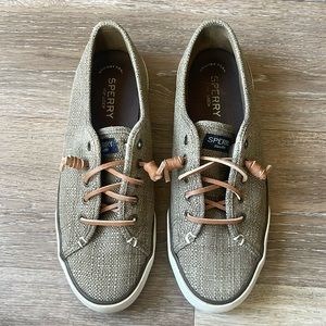 Sperry Womans 8.5Top Sider Pier View Core - Army Green